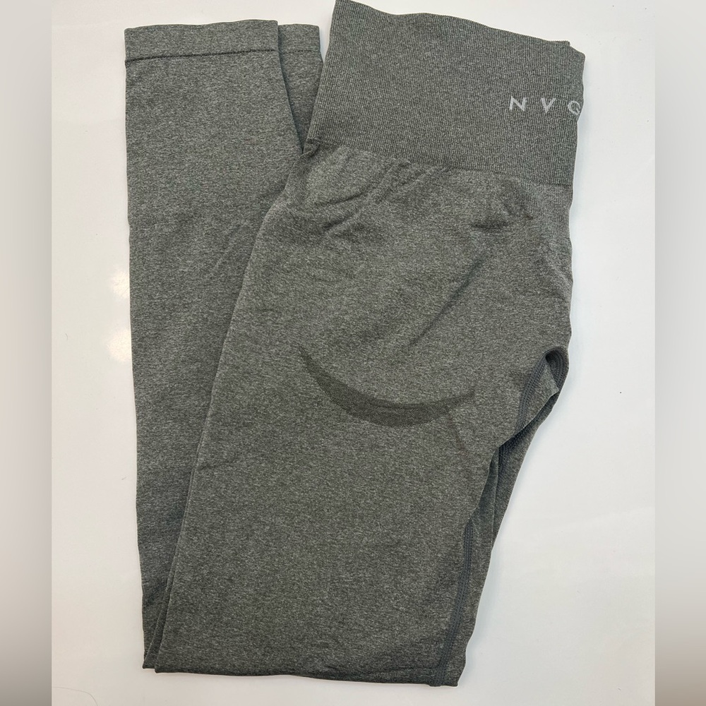NVGTN Heather Gray Contour Leggings